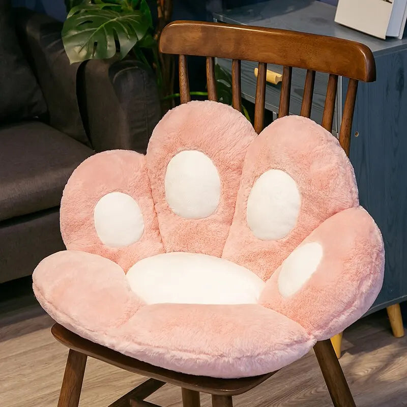 Cute Soft Stuffed 70*60cm Kawaii Cat Paw Plush Cushion