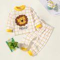 Elephant Embroidery Design Summer Clothing set For Girls