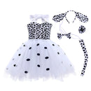 Kids Girls Little Cat Look Tutu Skirt Dresses for School Performance childrensterritory