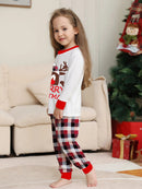 Parent Child Matching Printed Sleepwear Set for Christmas childrensterritory