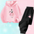 Girls 2 Pieces Casual Korean Style Sports Suits for Spring childrensterritory