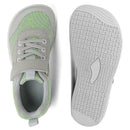 Grey Striped Soft Barefoot Shoes For Boys And Girls childrensterritory