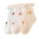 3Pair/lot New Thin Casual Baby/Toddler Summer Socks childrensterritory