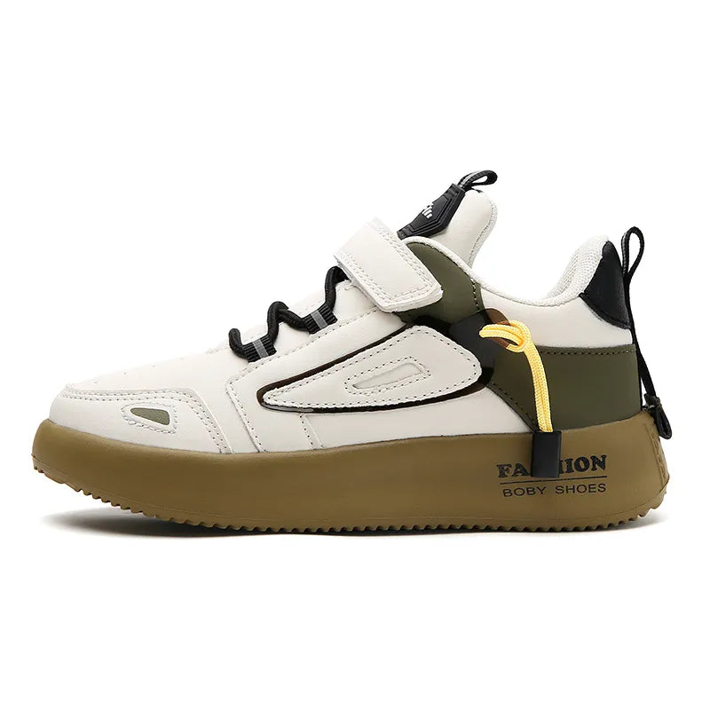 Kids Anti-slippery Leather Sneakers for Boys and Girls childrensterritory