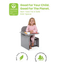 Classic Chair Desk With Storage Bin for Children Room