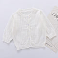 Infant Girls Long Sleeve Embroidery Knitted Cardigan childrensterritory