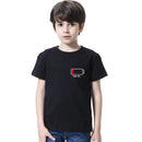 Kids 100% Full Battery Design T-shirts for Summer childrensterritory