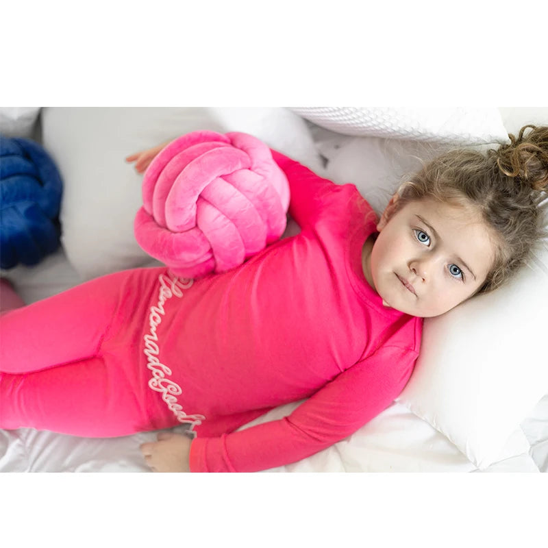 Full Sleeves Solid Colour Kids Night Outfit childrensterritory