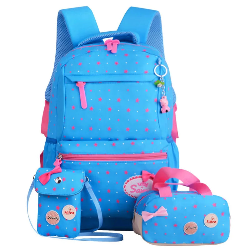 3pcs/set Lovely Print Fashion Backpacks for Children childrensterritory