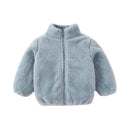 Kids’ Long-Sleeve Winter Casual Soft Jacket childrensterritory
