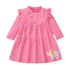 Long Sleeves Unicorn Print Casual Dresses For Girls childrensterritory