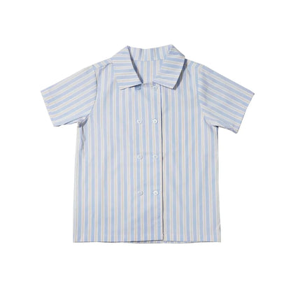 Baby/Kids Summer Striped Design Family Matching Clothing childrensterritory