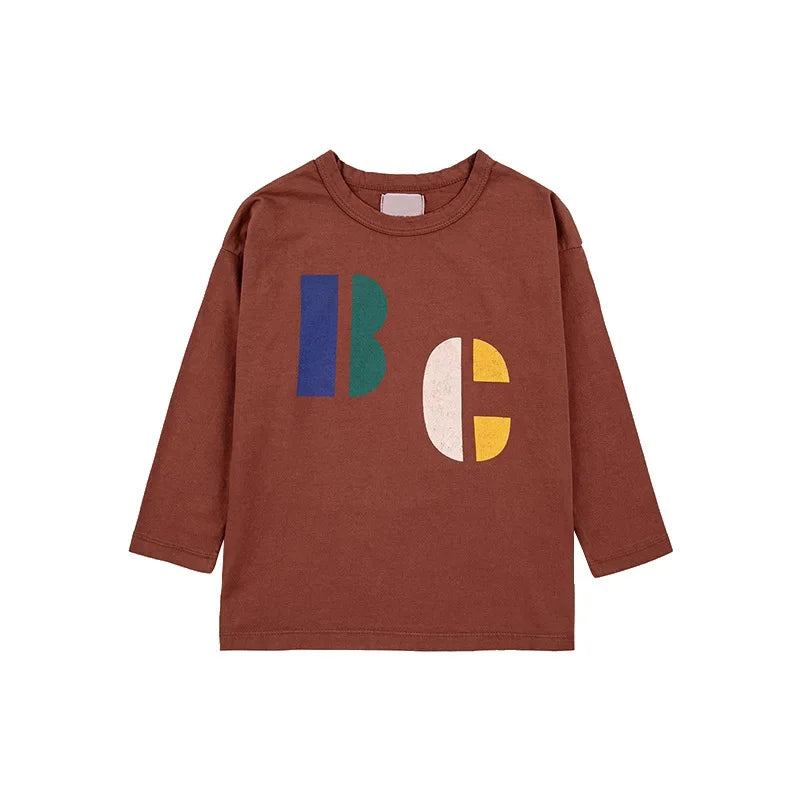 Kids Boys and Girls Trendy Long Sleeve Cool Cartoon Tops childrensterritory