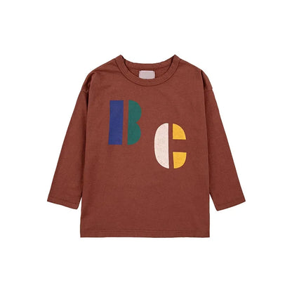 Kids Boys and Girls Trendy Long Sleeve Cool Cartoon Tops childrensterritory
