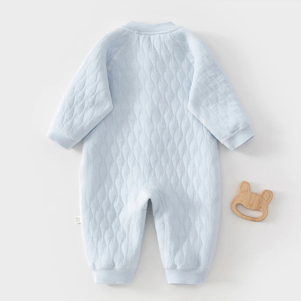 Baby Kids Soft Long Sleeves Winter Bodysuit