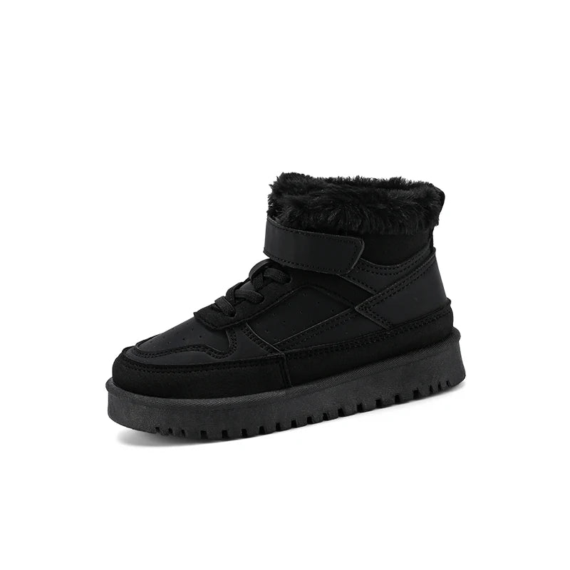 Trendy Kids furry Warm Waterproof Casual Shoes childrensterritory