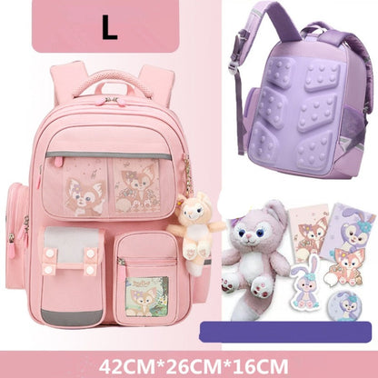 Kawaii Cartoon Printing Kids Girls Cute School Backpack childrensterritory