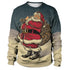 Funny Santa Claus Printed Sweatshirts For Men childrensterritory