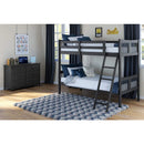 Convertible Twin-over-Twin Bunk Bed for Home childrensterritory