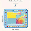 100x80CM Magic Water Drawing Mat With Reusable Magic Pens childrensterritory