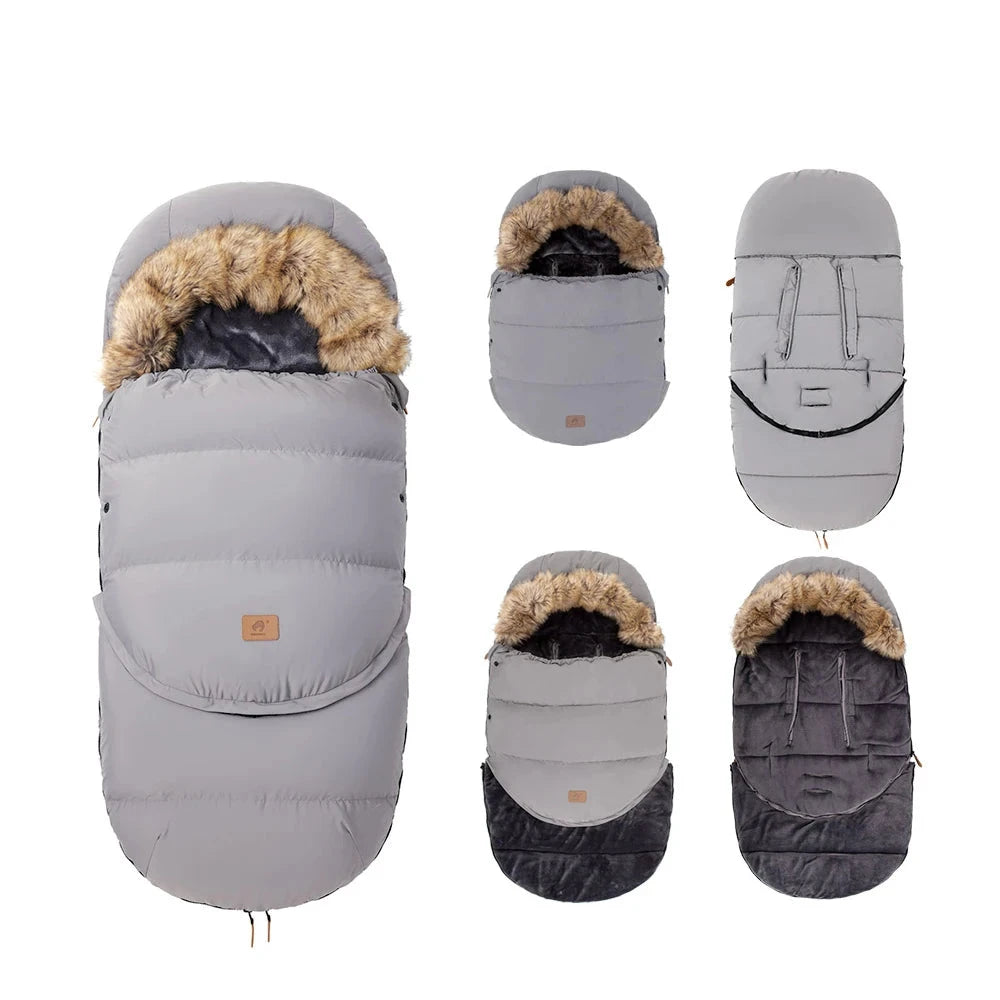 Warm and Thick Baby Stroller Footmuff for the Winter childrensterritory