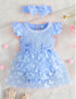 Baby Girl Butterfly Design Tulle Formal Princess Dresses childrensterritory