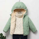 Winter Thicken Fur Hooded Warm Jackets For Kids Boys Girls childrensterritory