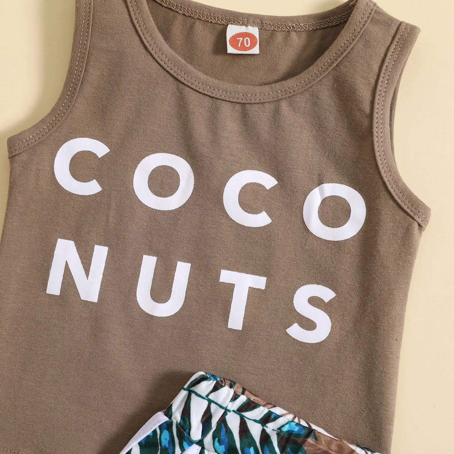 2Pcs Casual Summer Clothing Set for Baby Boys/Girls