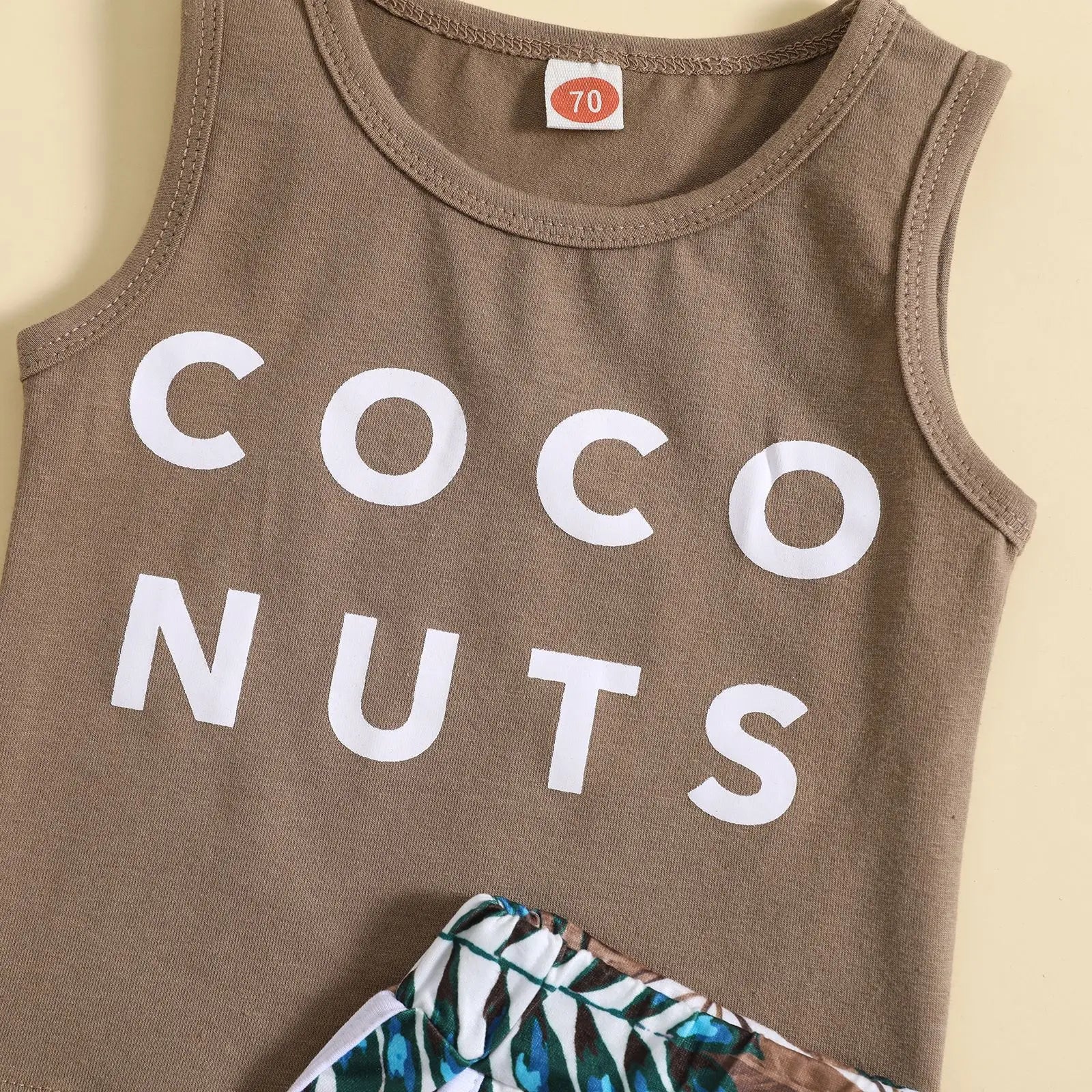 2Pcs Casual Summer Clothing Set for Baby Boys/Girls