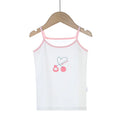 Young Girls Cartoon Design Soft Cotton Camisoles childrensterritory