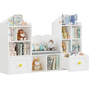 Multipurpose Kids Book and Toys Organizer with Reading Nook childrensterritory