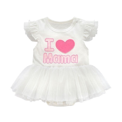 Baby Girl Pink Princess Clothing Sets for Birthday Party childrensterritory
