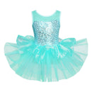 Kids Girls Shiny Sequins Leotards/Dancewear childrensterritory