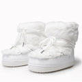 Fluffy Faux Fur Middle Calf Platform Snow Boots for Women childrensterritory