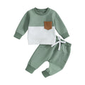 2PCS Warm Sweatshirts and Long Pants Baby Tracksuit childrensterritory