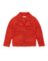 Retro Countryside Style Girls Knitted Cardigan Half Skirt Set childrensterritory