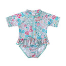 Toddler/Baby Girl Ruffle Printed One Piece Swimsuits
