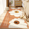 Nordic Cute Flower Girl Rugs for Bedroom, Large Area childrensterritory