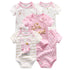 Short Sleeves Cartoon Print Soft Bodysuits For Baby Boys And Girls childrensterritory