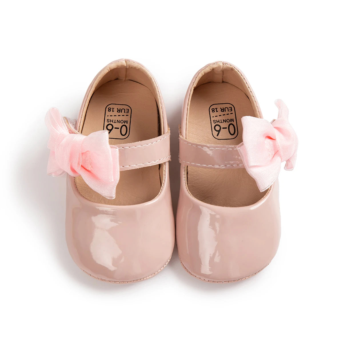 PU Anti-Slip Baby Girls Princess First Walker Shoes childrensterritory