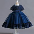 Girls' Mesh Lace Design Princess Party Dresses for Summer childrensterritory