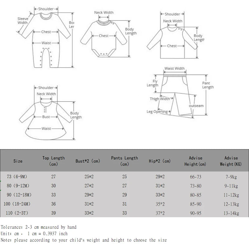 2PCS Cute Cartoon Print Baby Top + Shorts Home Wear Sets