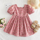 Kids Girls Floral Summer Fashion Dresses childrensterritory