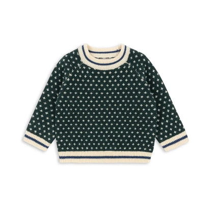 Full-Sleeve Printed Autumn Sweaters For Kids childrensterritory