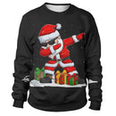 Funny Santa Claus Printed Sweatshirts For Men childrensterritory