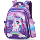 Waterproof Cartoon Print School Bags for Kids Boys, and Girls