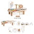 Colorful Rainbow Hourglass Rain Music Rattle Toys for Baby childrensterritory