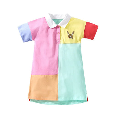 Little Girls Casual Design Summer Cotton Dresses