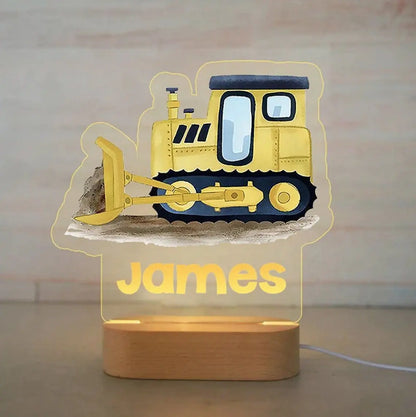Personalized Cartoon Animal Design Night Light for Kids Room childrensterritory