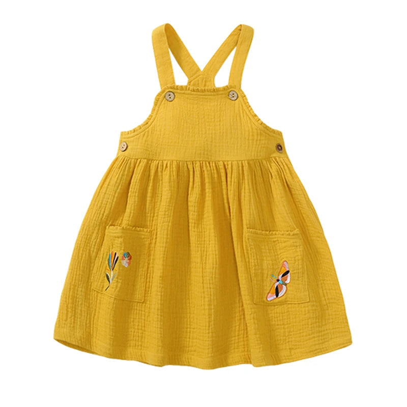 Little Girls Cartoon Flowers Design Princess Costume childrensterritory